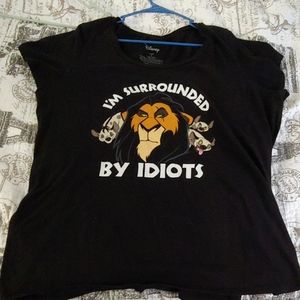Torrid Disney Lion King Tee Sz 3